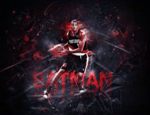 Maillot De Basket Portland Trail Blazers Nicolas Batum 88 Tissus Sportif Fans Edition Noir